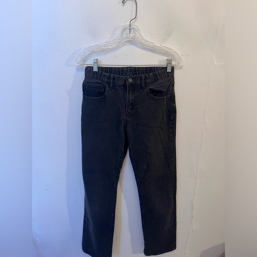 Gap Kids Boys Size 16 Black Jean Adjustable Waist